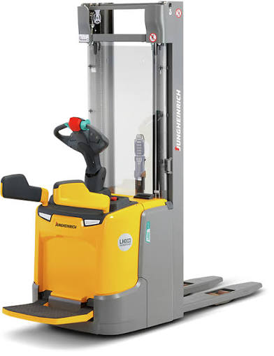 Apilador eléctrico Jungheinrich.